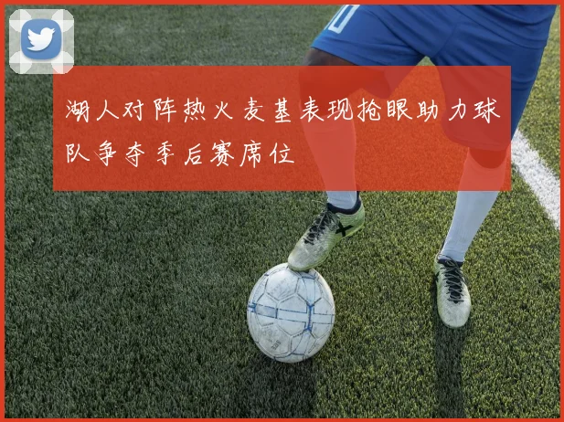 湖人对阵热火麦基表现抢眼助力球队争夺季后赛席位