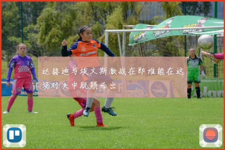 达赫迪与埃文斯激战在即谁能在这场对决中脱颖而出