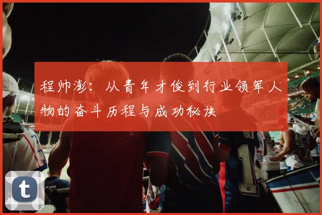 程帅澎：从青年才俊到行业领军人物的奋斗历程与成功秘诀